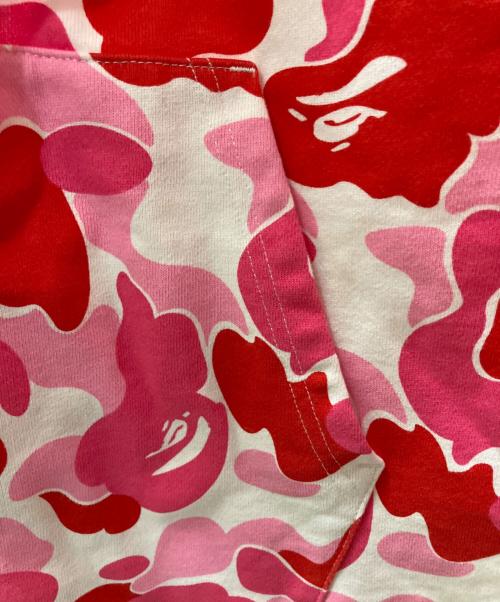 A BATHING APE（ア ベイシング エイプ）A BATHING APE (ア ベイシング エイプ) カモフラージュ柄フルジップパーカー ピンク サイズ:SIZE XXLの古着・服飾アイテム