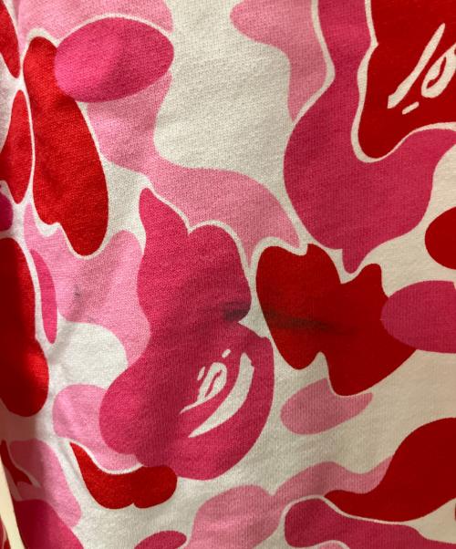 A BATHING APE（ア ベイシング エイプ）A BATHING APE (ア ベイシング エイプ) カモフラージュ柄フルジップパーカー ピンク サイズ:SIZE XXLの古着・服飾アイテム