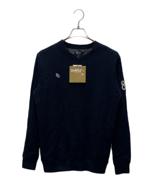 PEARLY GATES（パーリーゲイツ）PEARLY GATES (パーリーゲイツ) ゴルフウェア(トップス)　セーター ネイビー サイズ:SIZE 5の古着・服飾アイテム
