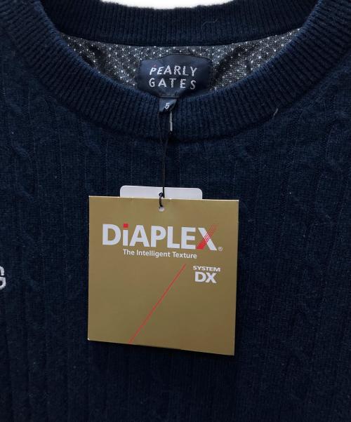 PEARLY GATES（パーリーゲイツ）PEARLY GATES (パーリーゲイツ) ゴルフウェア(トップス)　セーター ネイビー サイズ:SIZE 5の古着・服飾アイテム
