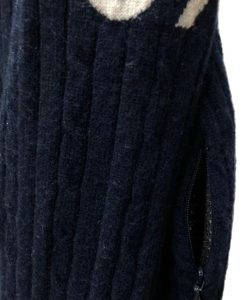 PEARLY GATES（パーリーゲイツ）PEARLY GATES (パーリーゲイツ) ゴルフウェア(トップス)　セーター ネイビー サイズ:SIZE 5の古着・服飾アイテム