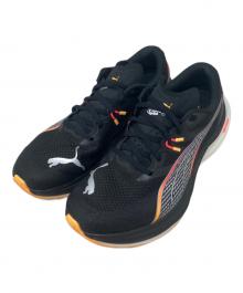 PUMA（プーマ）の古着「ディヴィエイト ニトロ 3 ワイド」｜ブラック