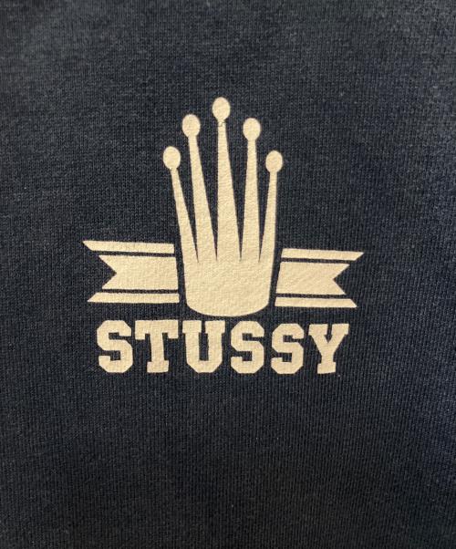 stussy（ステューシー）stussy (ステューシー) 90s　USA製　プルオーバーパーカー ネイビー サイズ:SIZE Lの古着・服飾アイテム