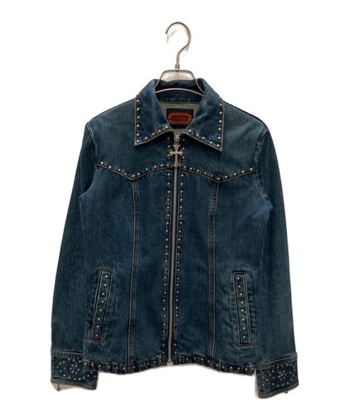 hysterics（ヒステリックス）hysterics (ヒステリックス) デニムスタッヅジャケット インディゴ サイズ:SIZE Freeの古着・服飾アイテム