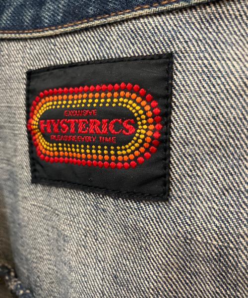 hysterics（ヒステリックス）hysterics (ヒステリックス) デニムスタッヅジャケット インディゴ サイズ:SIZE Freeの古着・服飾アイテム