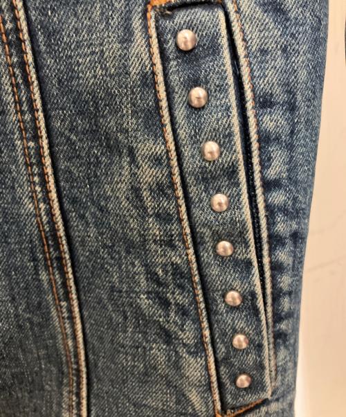 hysterics（ヒステリックス）hysterics (ヒステリックス) デニムスタッヅジャケット インディゴ サイズ:SIZE Freeの古着・服飾アイテム