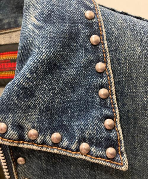 hysterics（ヒステリックス）hysterics (ヒステリックス) デニムスタッヅジャケット インディゴ サイズ:SIZE Freeの古着・服飾アイテム