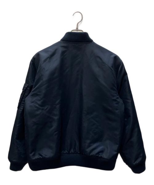 stussy（ステューシー）stussy (ステューシー) フライトジャケット ネイビー サイズ:SIZE Mの古着・服飾アイテム