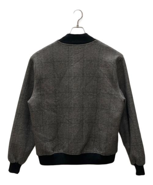 CIRCOLO 1901（チルコロ1901）CIRCOLO 1901 (チルコロ1901)  チェック柄 フルジップ ジャケット グレー サイズ:SIZE 3XLの古着・服飾アイテム