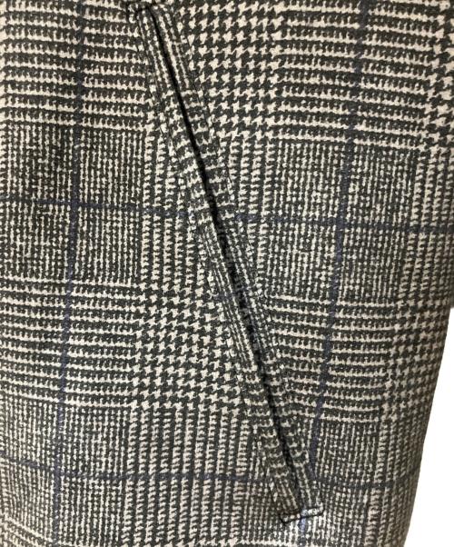 CIRCOLO 1901（チルコロ1901）CIRCOLO 1901 (チルコロ1901)  チェック柄 フルジップ ジャケット グレー サイズ:SIZE 3XLの古着・服飾アイテム