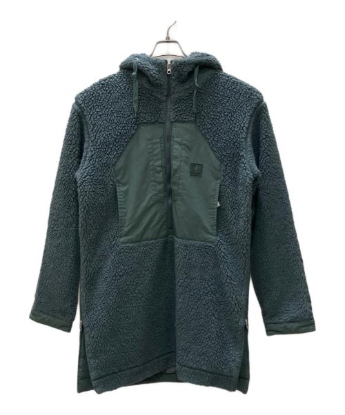 HELLY HANSEN（ヘリーハンセン）HELLY HANSEN (ヘリーハンセン) フレームプルーフウールファイバーパイルサーモロングジャケット ライトグレー サイズ:SIZE XLの古着・服飾アイテム