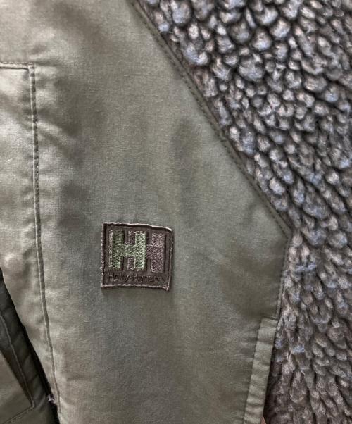 HELLY HANSEN（ヘリーハンセン）HELLY HANSEN (ヘリーハンセン) フレームプルーフウールファイバーパイルサーモロングジャケット ライトグレー サイズ:SIZE XLの古着・服飾アイテム