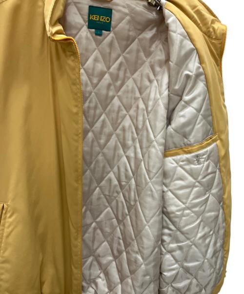 KENZO（ケンゾー）KENZO (ケンゾー) 90s 中綿ブルゾン イエロー サイズ:SIZE 4の古着・服飾アイテム