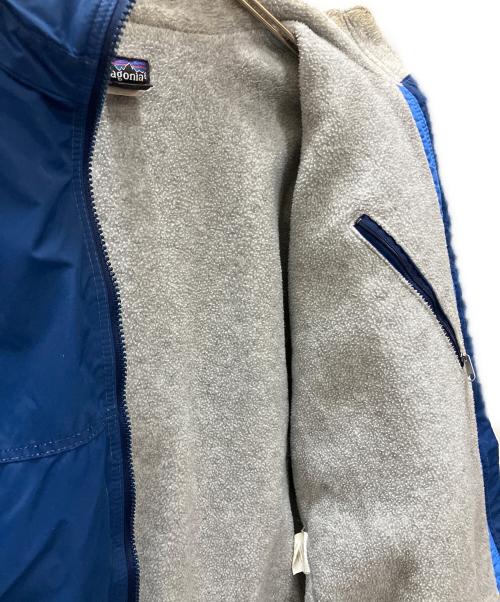 Patagonia（パタゴニア）Patagonia (パタゴニア) 90'sシェルドシンチラジャケット ブルー サイズ:SIZE Lの古着・服飾アイテム