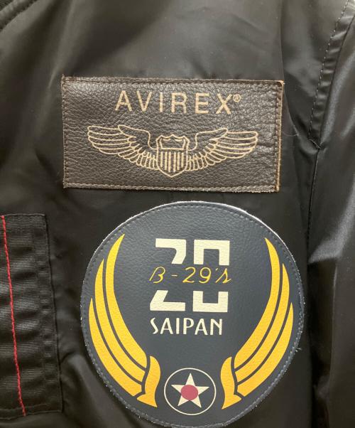 AVIREX（アヴィレックス）AVIREX (アヴィレックス) MA-1フライトジャケット コマーシャルモデル TOP GUN ブラック サイズ:EXTRA LARGEの古着・服飾アイテム