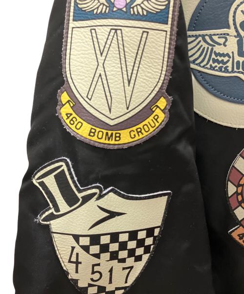 AVIREX（アヴィレックス）AVIREX (アヴィレックス) MA-1フライトジャケット コマーシャルモデル TOP GUN ブラック サイズ:EXTRA LARGEの古着・服飾アイテム