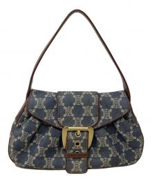 CELINE（セリーヌ）の古着「ハンドバッグ　CELINE（セリーヌ）　パリマカダム　YS 00/44」｜インディゴ
