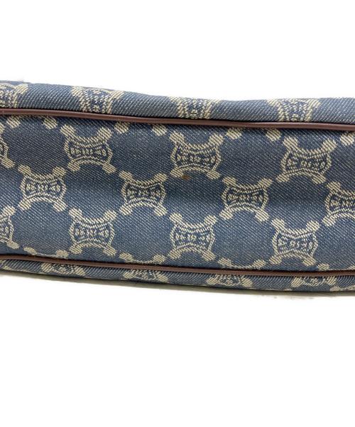 CELINE（セリーヌ）CELINE (セリーヌ) ハンドバッグ　CELINE（セリーヌ）　パリマカダム　YS 00/44 インディゴの古着・服飾アイテム