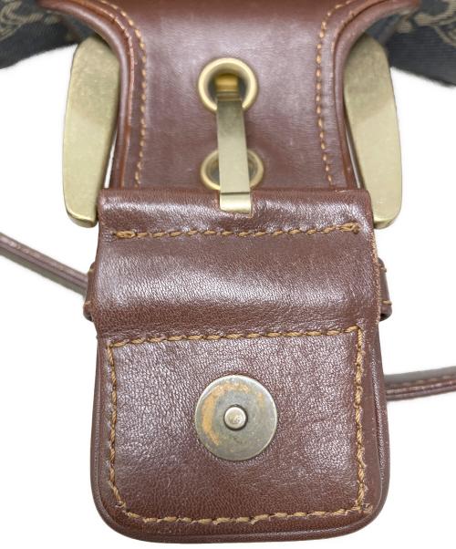 CELINE（セリーヌ）CELINE (セリーヌ) ハンドバッグ　CELINE（セリーヌ）　パリマカダム　YS 00/44 インディゴの古着・服飾アイテム