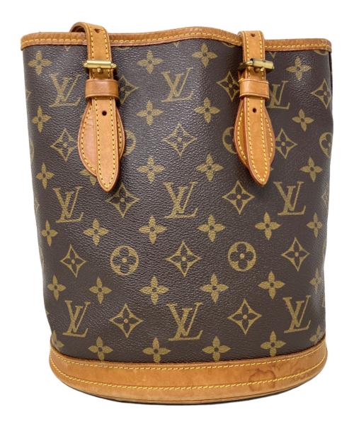 LOUIS VUITTON（ルイ ヴィトン）LOUIS VUITTON (ルイ ヴィトン) ショルダーバッグ　LOUIS　VUITTON（ルイヴィトン）　M42238　モノグラム　バケットPM ブラウンの古着・服飾アイテム