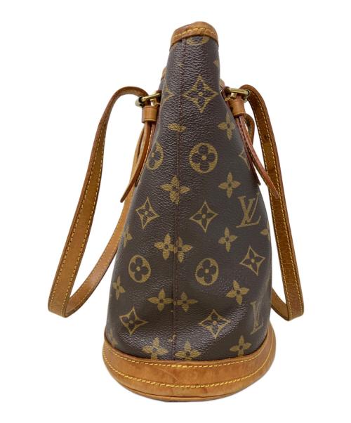 LOUIS VUITTON（ルイ ヴィトン）LOUIS VUITTON (ルイ ヴィトン) ショルダーバッグ　LOUIS　VUITTON（ルイヴィトン）　M42238　モノグラム　バケットPM ブラウンの古着・服飾アイテム
