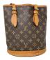 LOUIS VUITTON（ルイ ヴィトン）の古着「ショルダーバッグ　LOUIS　VUITTON（ルイヴィトン）　M42238　モノグラム　バケットPM」｜ブラウン