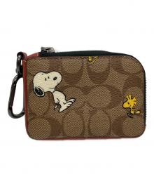 COACH×PEANUTS（コーチ×ピーナッツ）の古着「Lジップカードケース」