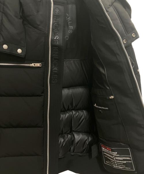 MOOSE KNUCKLES（ムース ナックルズ）MOOSE KNUCKLES (ムース ナックルズ) Peace River Bomber（ピースリバーボンバー） ブラック サイズ:SIZE Mの古着・服飾アイテム