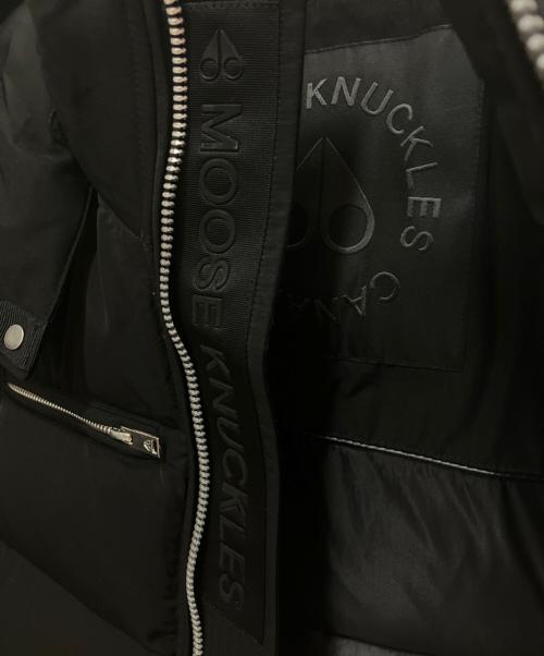 MOOSE KNUCKLES（ムース ナックルズ）MOOSE KNUCKLES (ムース ナックルズ) Peace River Bomber（ピースリバーボンバー） ブラック サイズ:SIZE Mの古着・服飾アイテム