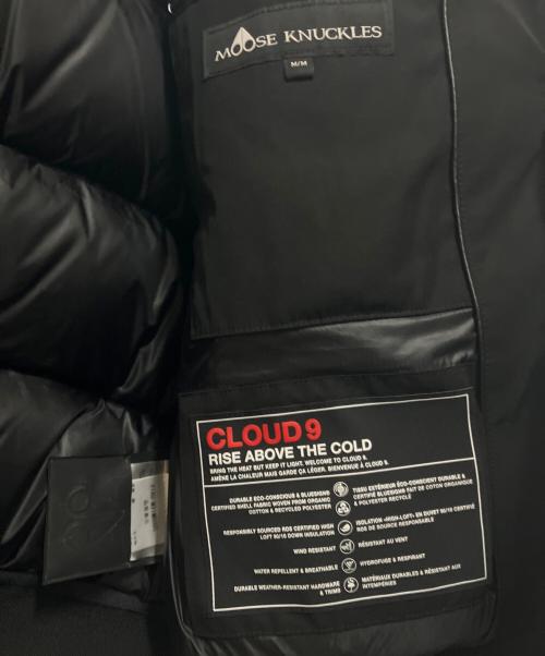 MOOSE KNUCKLES（ムース ナックルズ）MOOSE KNUCKLES (ムース ナックルズ) Peace River Bomber（ピースリバーボンバー） ブラック サイズ:SIZE Mの古着・服飾アイテム
