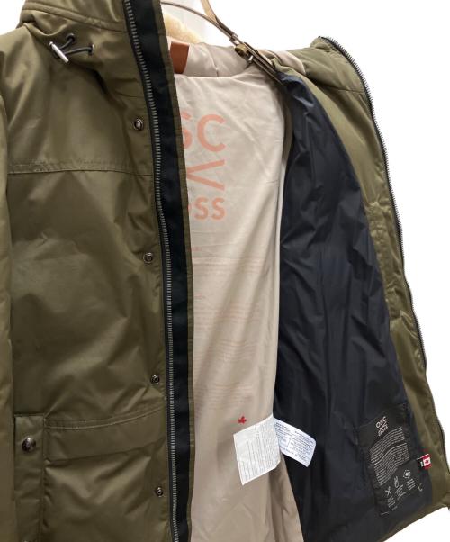 OSC CROSS（オーエスシー クロス）OSC CROSS (オーエスシー クロス) ダウンコート グリーン サイズ:SIZE Freeの古着・服飾アイテム