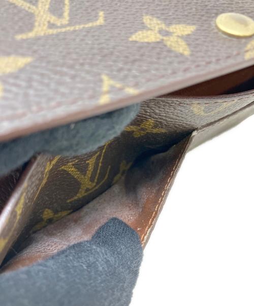 LOUIS VUITTON（ルイ ヴィトン）LOUIS VUITTON (ルイ ヴィトン) 長財布　LOUIS VUITTON（ルイヴィトン）M61734　モノグラム　ポルトフォイユ・サラ ブラウンの古着・服飾アイテム