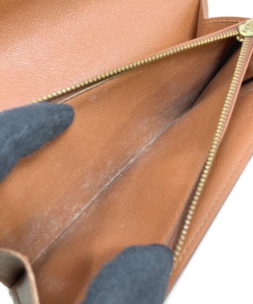 LOUIS VUITTON（ルイ ヴィトン）LOUIS VUITTON (ルイ ヴィトン) 長財布　LOUIS VUITTON（ルイヴィトン）M61734　モノグラム　ポルトフォイユ・サラ ブラウンの古着・服飾アイテム