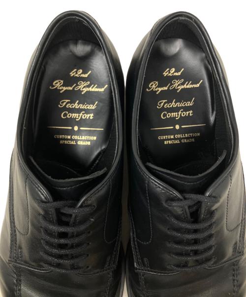 42ND ROYAL HIGHLAND（フォーティーセカンドロイヤルハイランド）42ND ROYAL HIGHLAND (フォーティーセカンドロイヤルハイランド) レザーシューズ 42ND ROYAL HIGHLAND(フォーティーセカンドロイヤルハイランド)  ブラック サイズ:26.0の古着・服飾アイテム