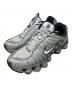 NIKE（ナイキ）の古着「SHOX TL PRINT METALLIC SILVER/SUMMIT WHITE-WOLF GREY」｜グレー