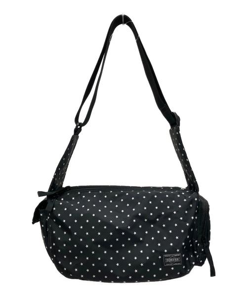 HEAD PORTER（ヘッドポーター）HEAD PORTER (ヘッドポーター) ショルダーバッグ ブラックの古着・服飾アイテム