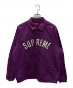 SUPREMEシュプリーム）の古着「Arc Denim Coaches Jacket」｜パープル