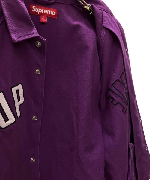 SUPREME（シュプリーム）SUPREME (シュプリーム) Arc Denim Coaches Jacket パープル サイズ:SIZE Mの古着・服飾アイテム