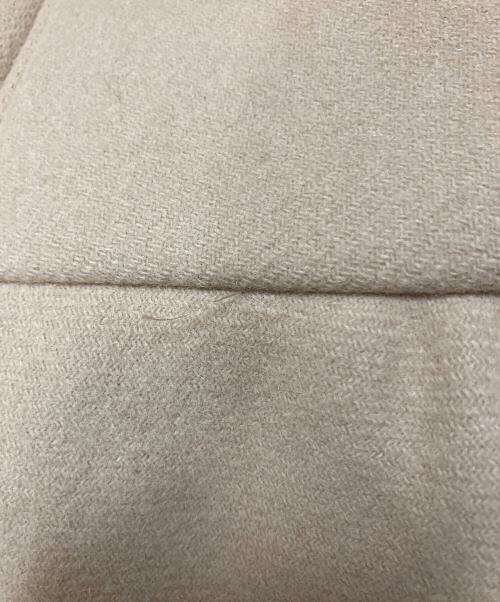 BURBERRY BLUE LABEL（バーバリー ブルー レーベル）BURBERRY BLUE LABEL (バーバリーロンドンブルーレーベル) シングルフレアウールロングコート ベージュ サイズ:SIZE 36の古着・服飾アイテム