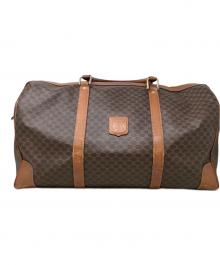 CELINE（セリーヌ）の古着「ボストンバッグ　CELINE（セリーヌ）　マカダム」｜ブラウン