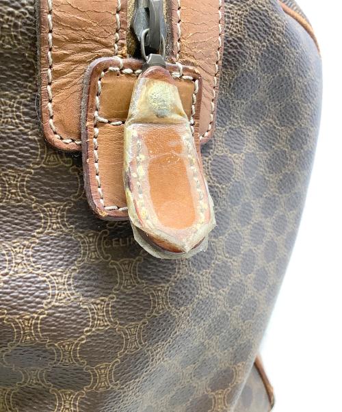 CELINE（セリーヌ）CELINE (セリーヌ) ボストンバッグ　CELINE（セリーヌ）　マカダム ブラウンの古着・服飾アイテム
