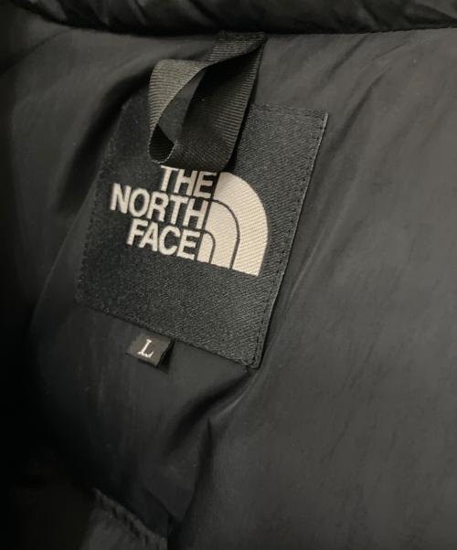 THE NORTH FACE（ザ ノース フェイス）THE NORTH FACE (ザ ノース フェイス) ヌプシダウンジャケット ブラック×グリーン サイズ:SIZE Lの古着・服飾アイテム