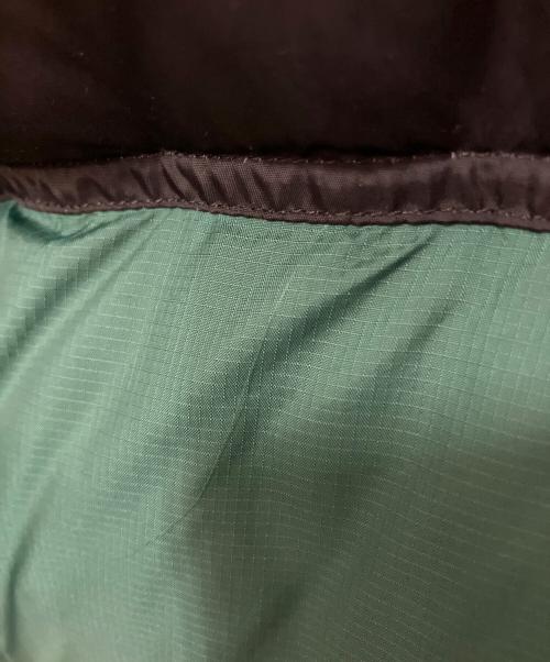 THE NORTH FACE（ザ ノース フェイス）THE NORTH FACE (ザ ノース フェイス) ヌプシダウンジャケット ブラック×グリーン サイズ:SIZE Lの古着・服飾アイテム