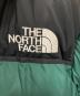 中古・古着 THE NORTH FACE (ザ ノース フェイス) ヌプシダウンジャケット ブラック×グリーン サイズ:SIZE L：16000円