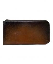 YUHAKU（ユハク）の古着「L字ファスナー長財布　YUHAKU（ユハク）」｜ブラウン