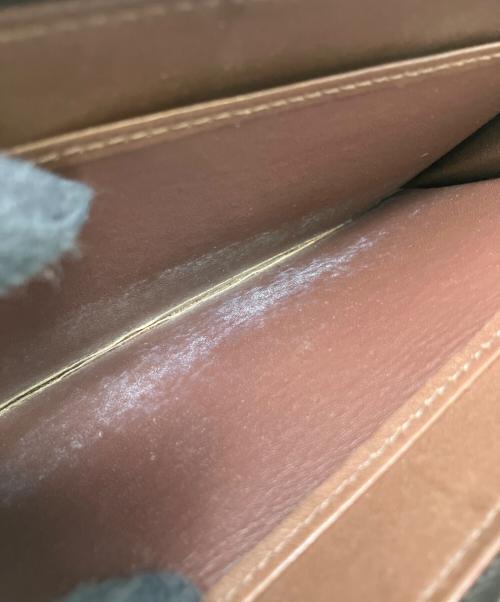 YUHAKU（ユハク）YUHAKU (ユハク) L字ファスナー長財布　YUHAKU（ユハク） ブラウンの古着・服飾アイテム