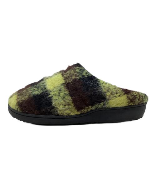 SUBU（スブ）SUBU (スブ) モヘアサンダル　SUBU(スブ)　AFTER SCHOOL イエロー×ブラック サイズ:不明の古着・服飾アイテム