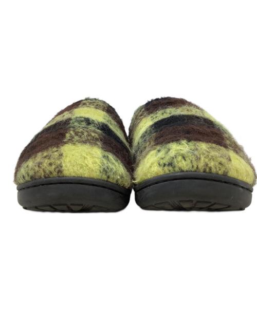 SUBU（スブ）SUBU (スブ) モヘアサンダル　SUBU(スブ)　AFTER SCHOOL イエロー×ブラック サイズ:不明の古着・服飾アイテム