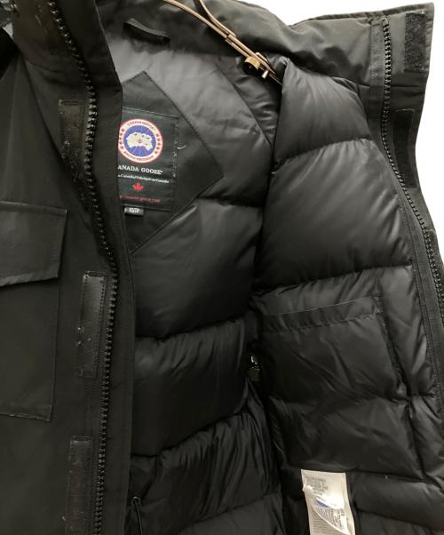 CANADA GOOSE（カナダグース）CANADA GOOSE (カナダグース) JASPER PARKA ジャスパー パーカー ブラック サイズ:SIZE XSの古着・服飾アイテム
