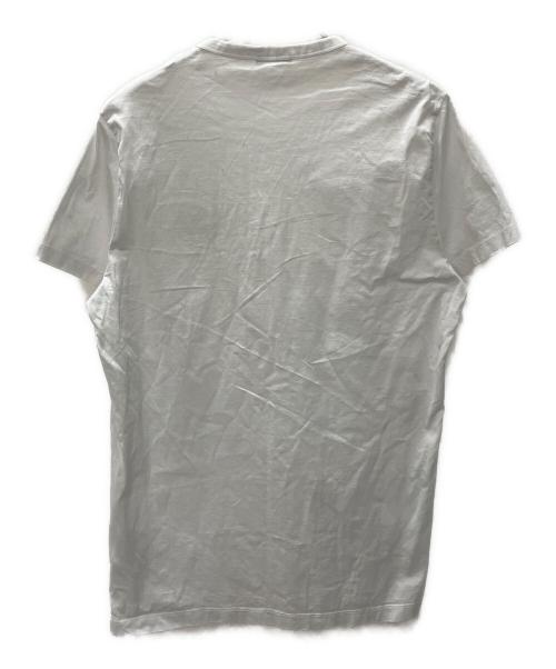 MONCLER（モンクレール）MONCLER (モンクレール) 半袖カットソー　MONCLER ホワイト サイズ:Ｌの古着・服飾アイテム